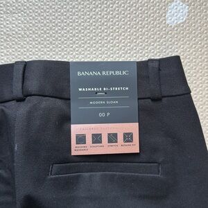 Banana Republic Black Sloan Ankle Pants